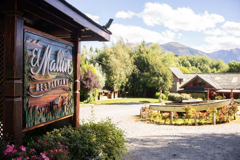 Área externa do restaurante El Mallín