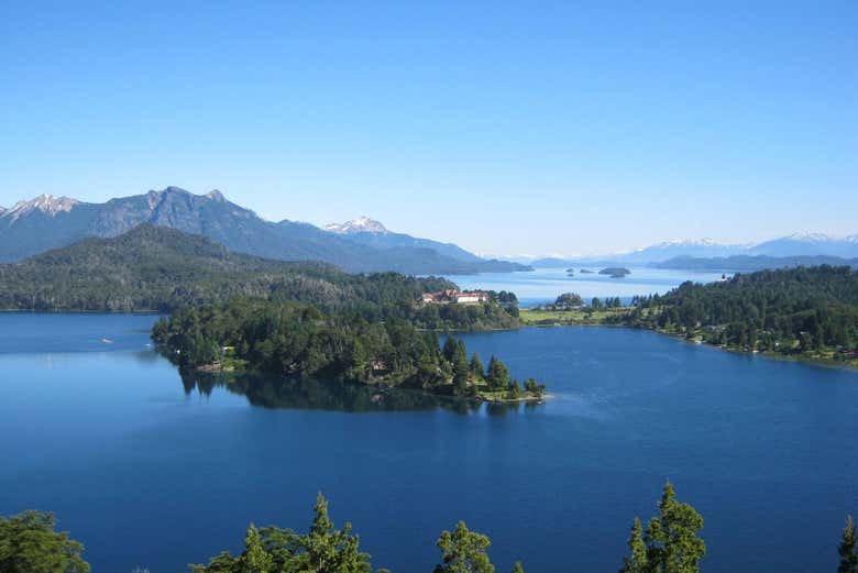 Admire the stunning Nahuel Huapi Lake