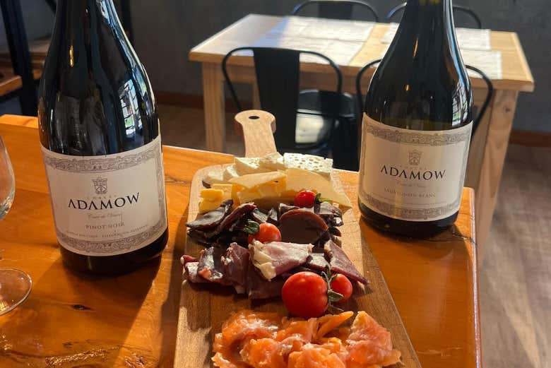 Las delicias de Adamow sobre la mesa