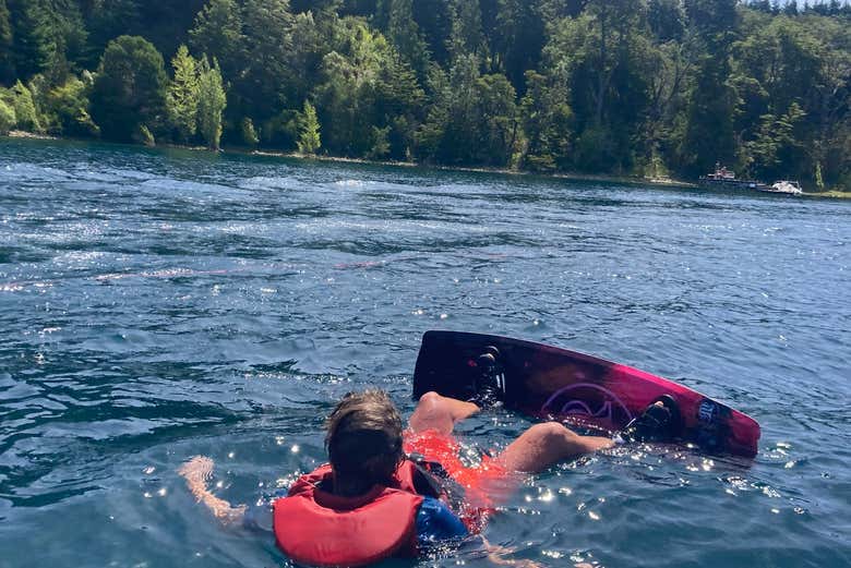 Swim in the refreshing waters of Bariloche