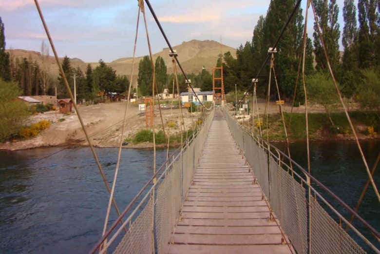 Passerella di legno