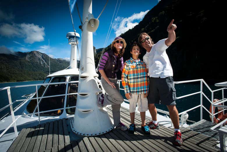 Paseando en barco