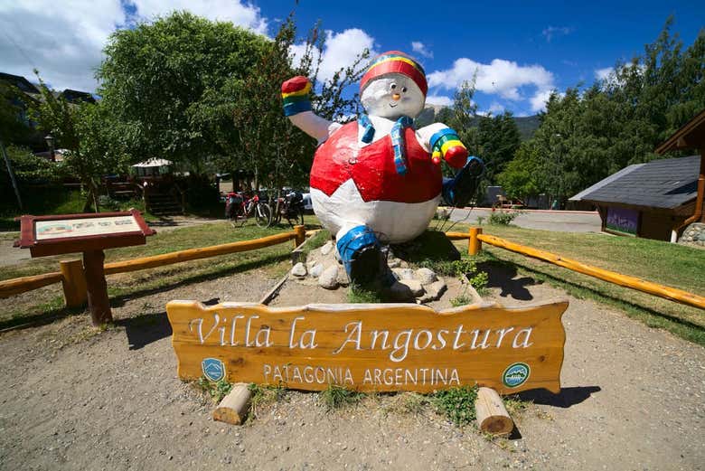 Villa La Angostura, situada na região dos lagos
