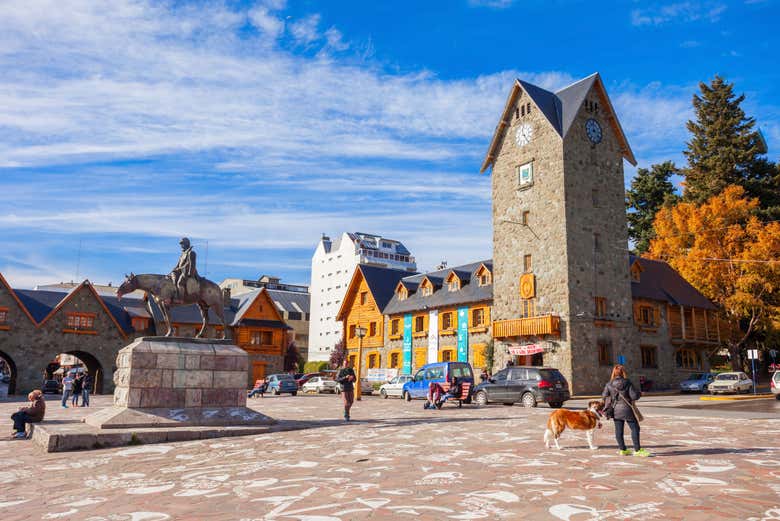 Plaza del Centro Cívico de Bariloche