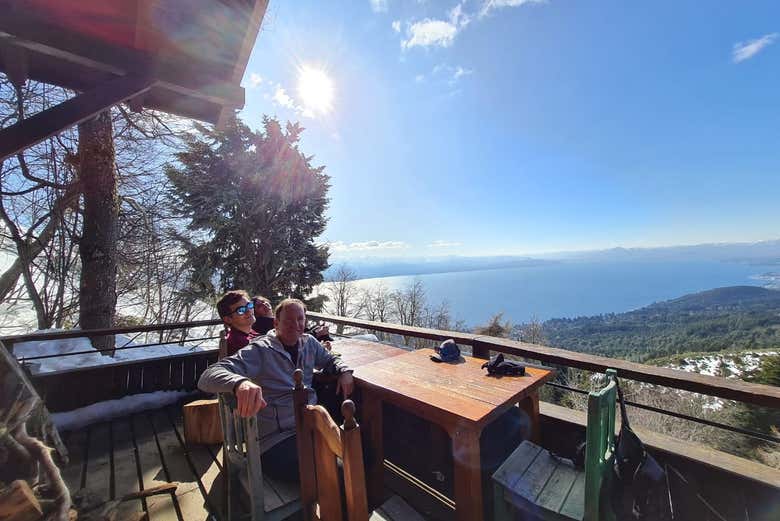 Vista dal rifugio Berghof