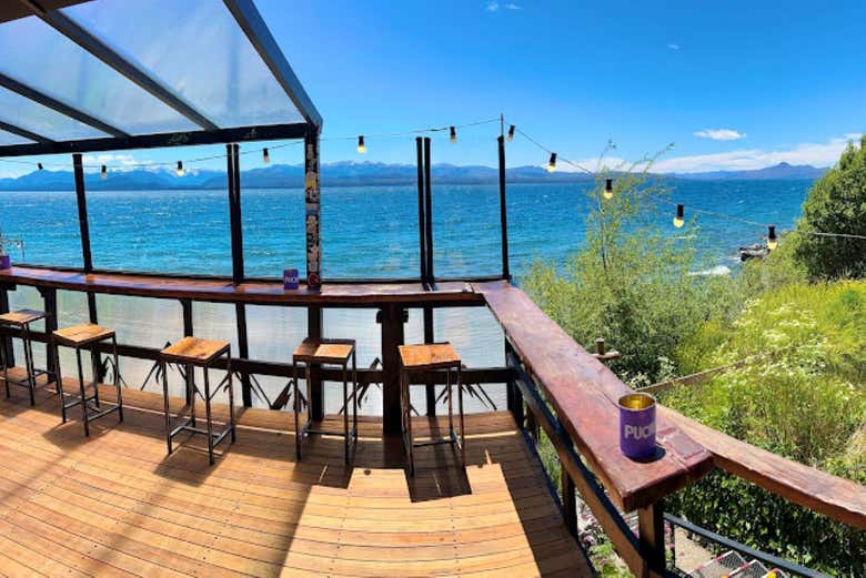 A vista da cervejaria Berkana
