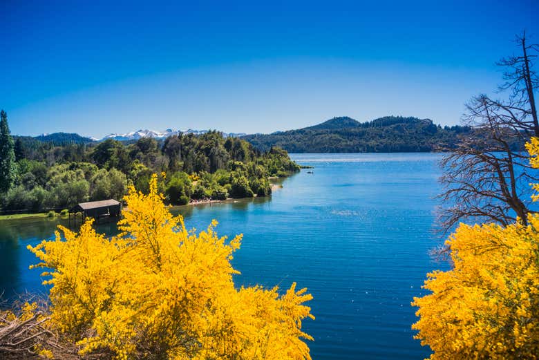 Check out the scenery around Gutiérrez Lake