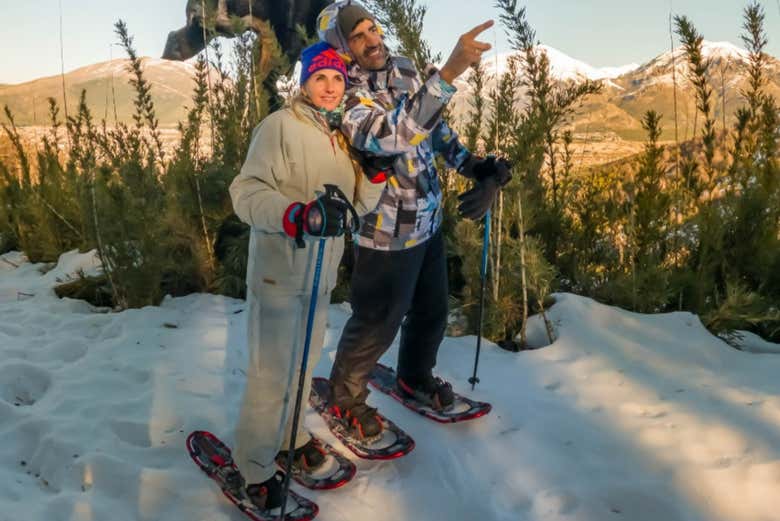 Desfrutando das vistas do Winter Park