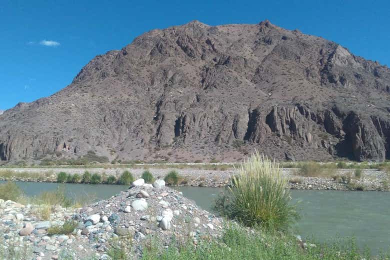 The Andean foothills of Los Morrillos