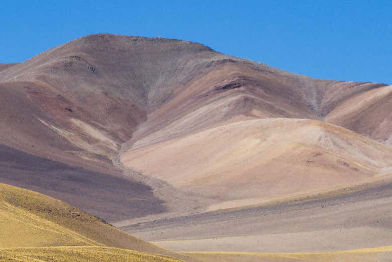 The mountains of Sierra del Tontal