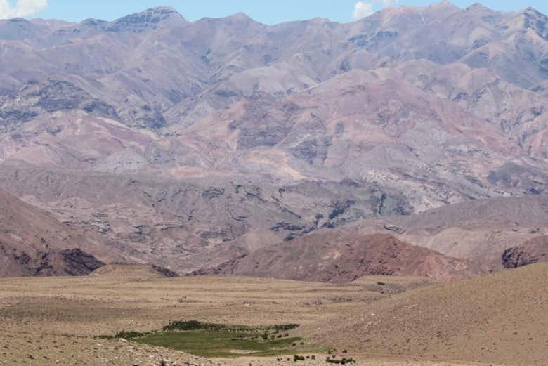 The Andean landscapes of Los Morrillos