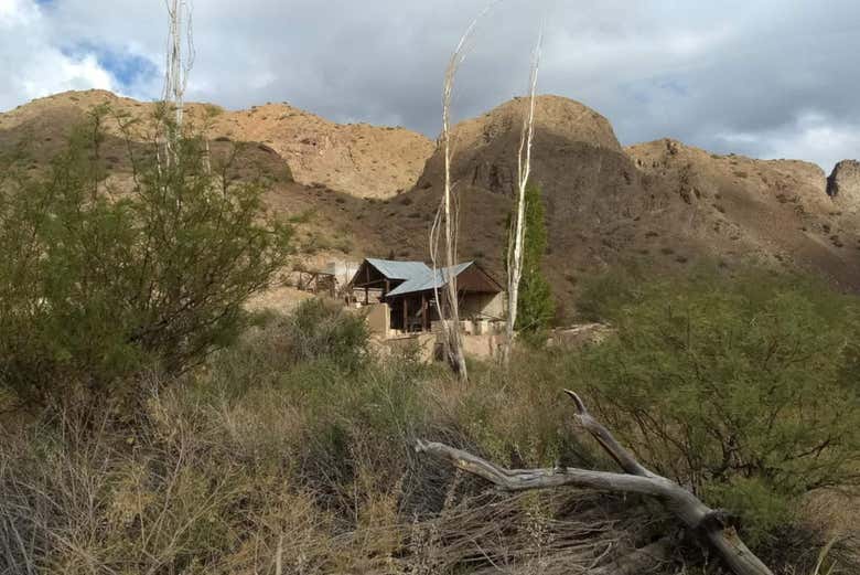 The landscpaes arounf the Castano river