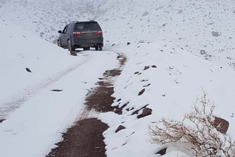 Direction le refuge de Los Manantiales