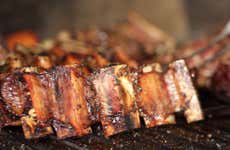 Asado argentino nel quartiere Colegiales