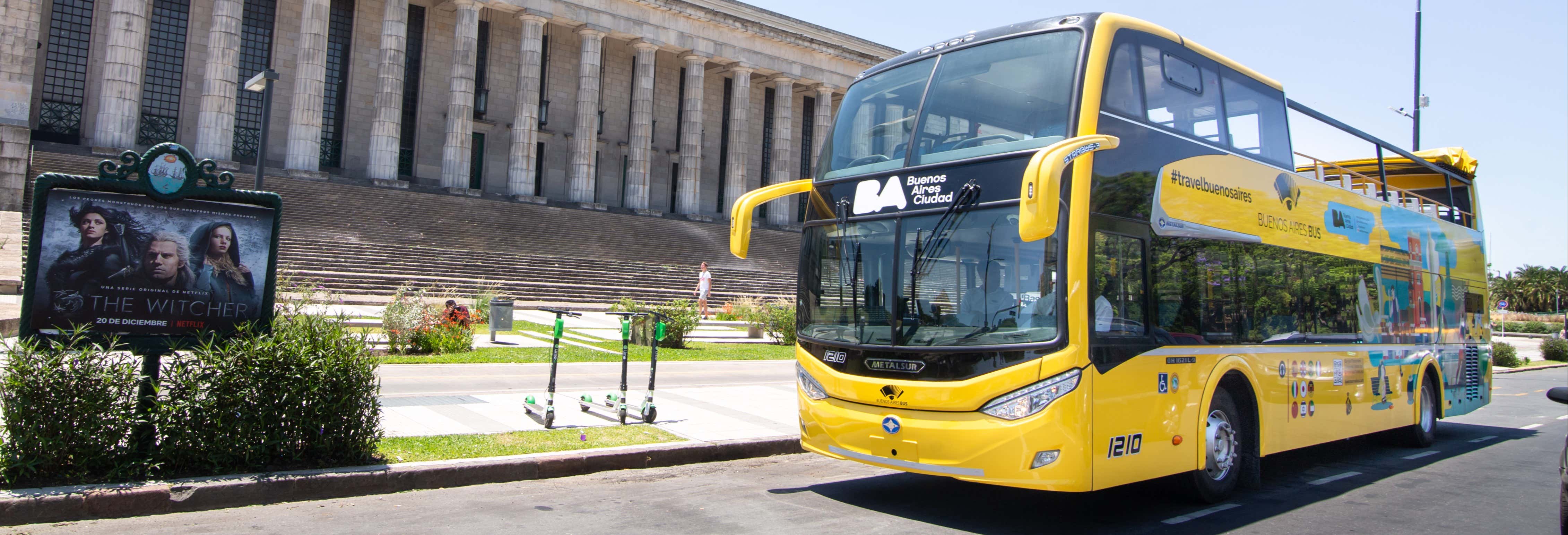 Autocarro turístico em Buenos Aires