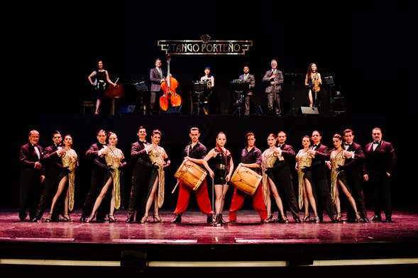 Spectacle au théâtre Tango Porteño