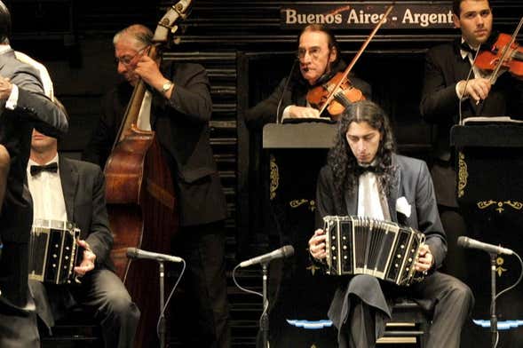 Spettacolo di tango a La Ventana