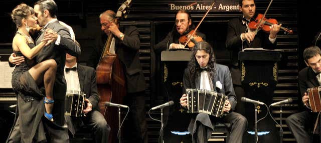 Espetáculo de tango em La Ventana