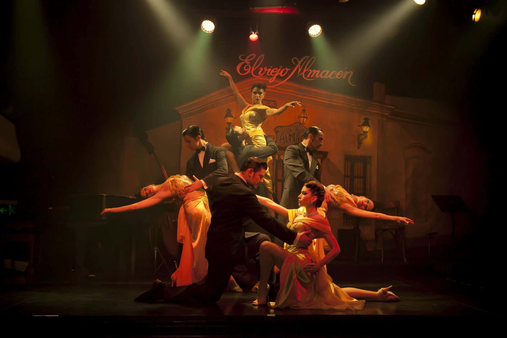 Spettacolo di tango a El Viejo Almacén