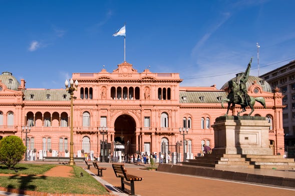 Free tour pelo centro histórico de Buenos Aires