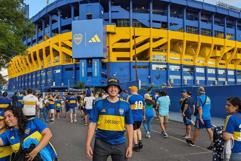 Aproveitando o clima antes do jogo
