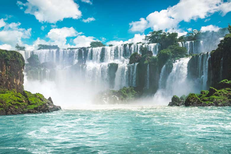 Lado argentino de las cataratas del Iguazú