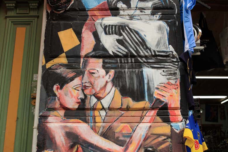 Admirando a arte urbana de Buenos Aires