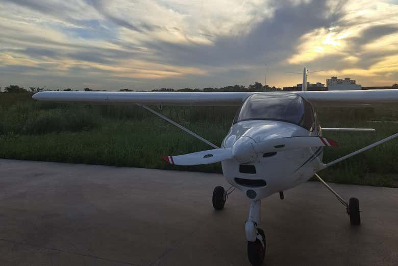 O monomotor em que voaremos