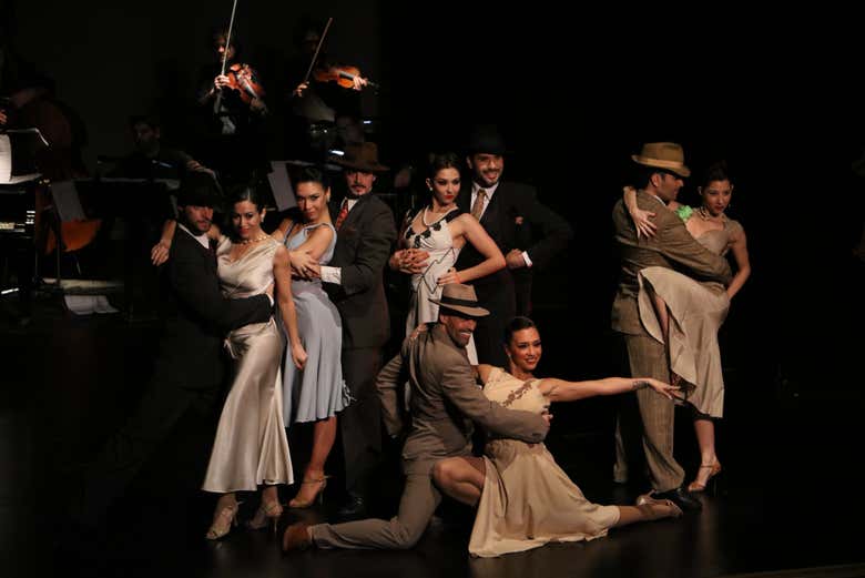 Spectacle de tango au théâtre Astor Piazzolla