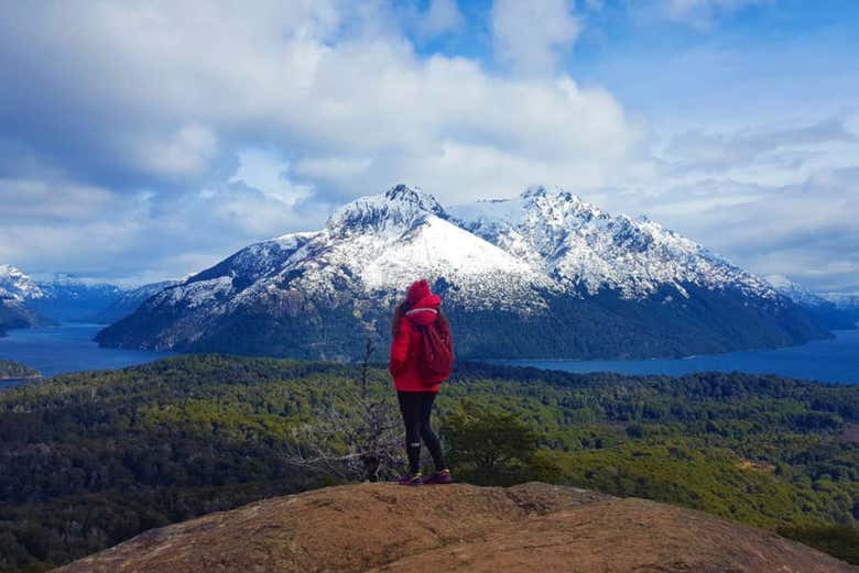 Disfrutando de Bariloche