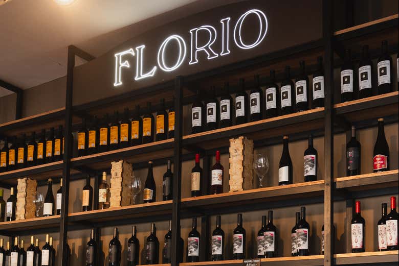 Florio Wine cellar boasts many different wine varieties