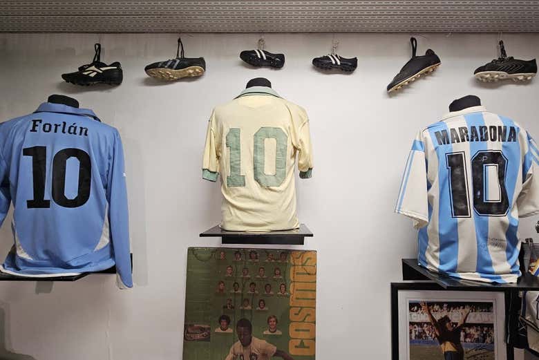 Admire the original jerseys