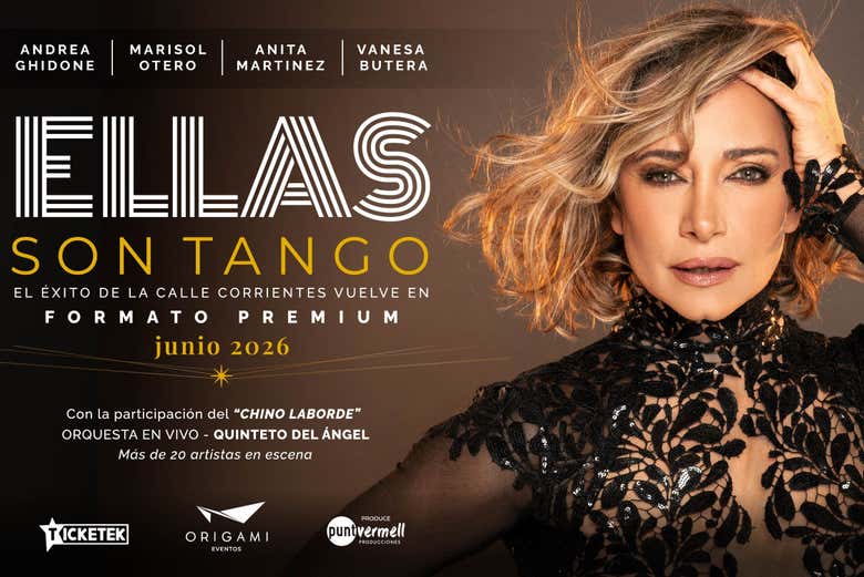 Cartel de ELLAS SON TANGO