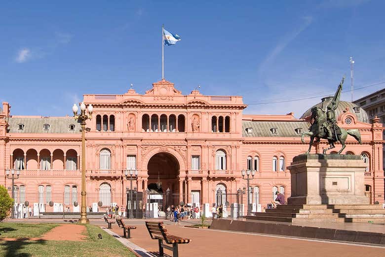 The Casa Rosada in Buenos Aires