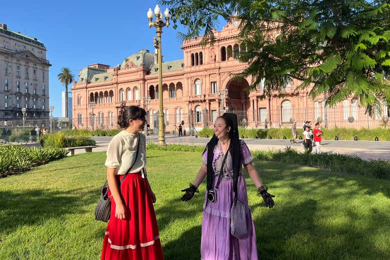 ¡La Casa Rosada no faltará en el tour!