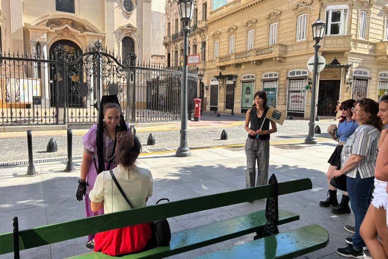 Presenciaréis escena del pasado de Buenos Aires