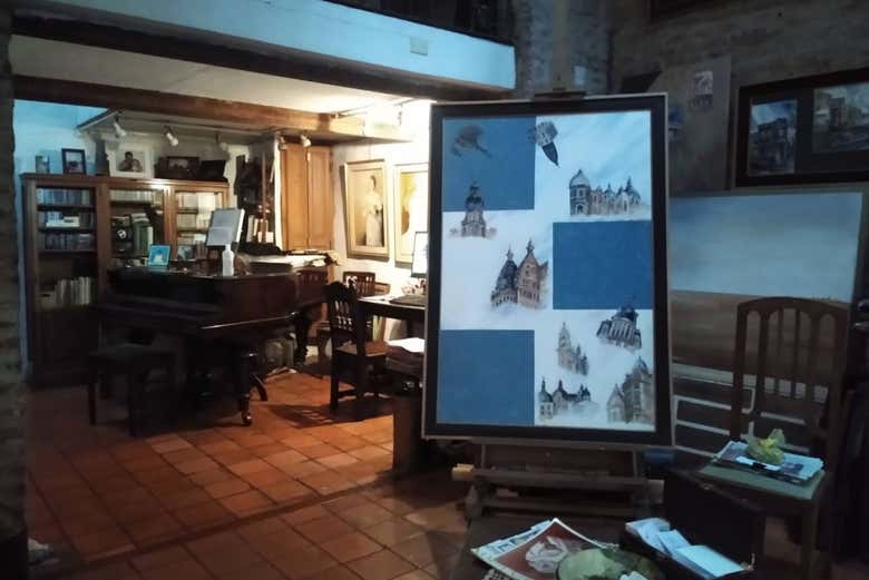 Creaciones en el taller de arte