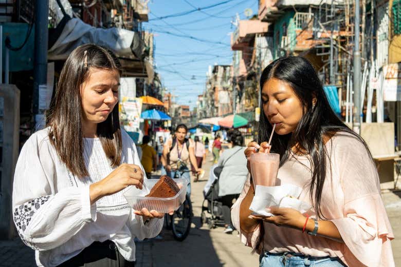 Degustação as delícias locais