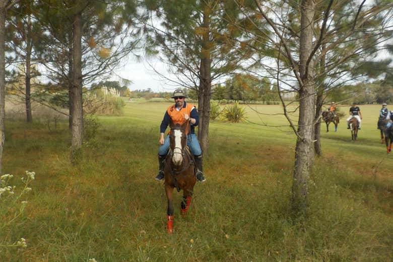 Cabalgando por las pampas argentinas