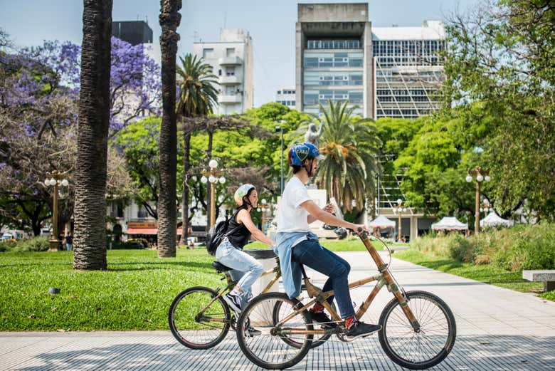 Profitez de la balade à vélo