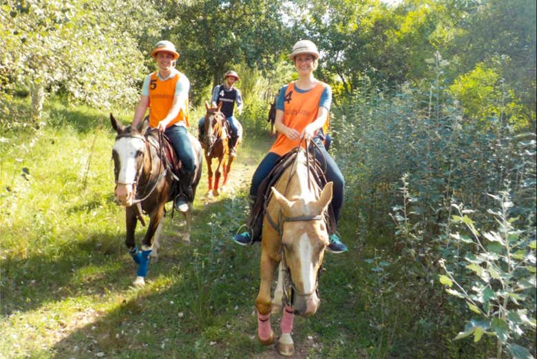 Cabalgando por los alrededores de Capilla del Señor