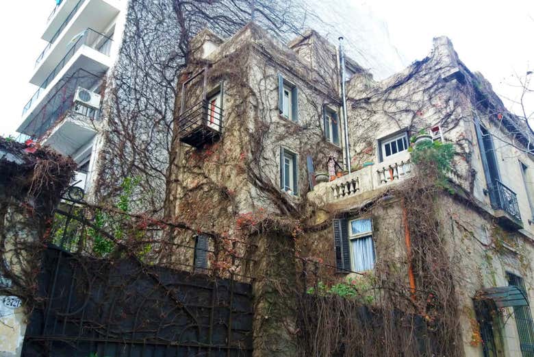 Un edificio del quartiere di Coghlan