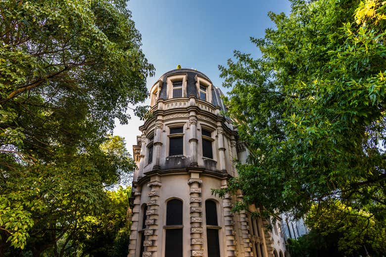 Architettura tipica del quartiere di Palermo Chico