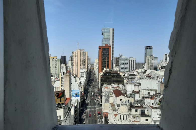 Edifici di Buenos Aires visti dall'alto