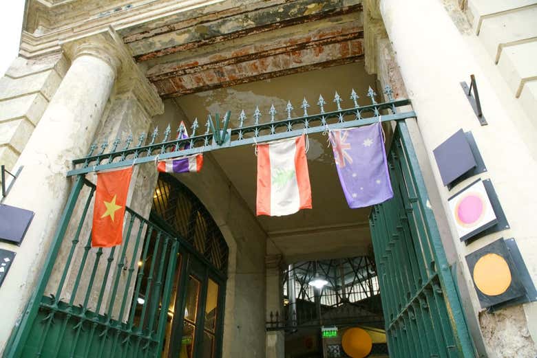 L'entrée du marché de San Telmo