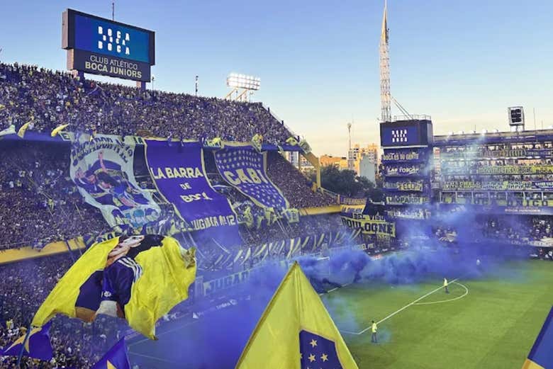 Torcedores do Boca Juniors na La Bombonera