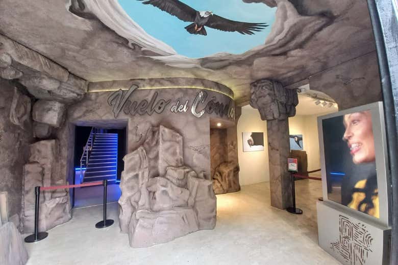 Entrée pour le vol du condor à Mundo Gea