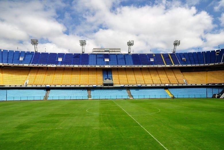 La Bombonera, the stadium of Boca Juniors