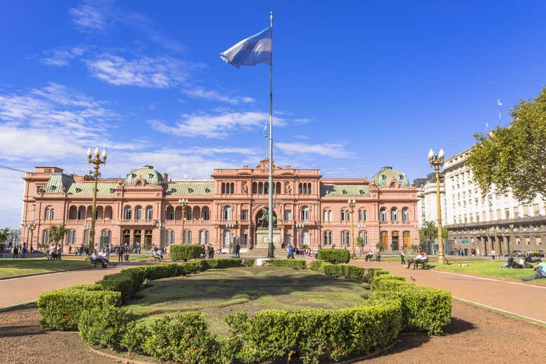 Casa Rosada, en Buenos Aires