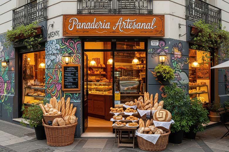 Una panadería artesanal en Palermo